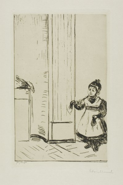 Intérieur avec un enfant. Lothar Linde - Edvard Munch