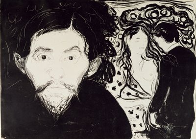 Jalousie, 1896 - Edvard Munch