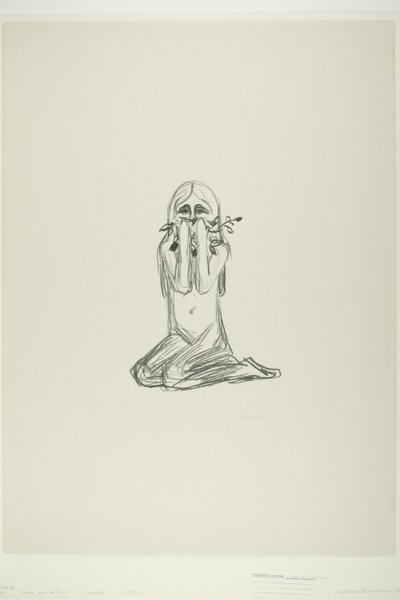 Omega et la fleur - Edvard Munch