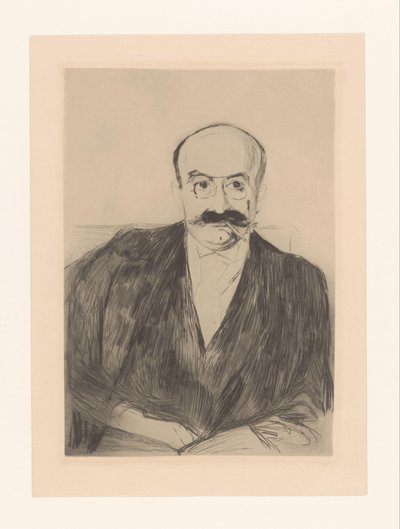 Portrait du Dr. Max Asch - Edvard Munch