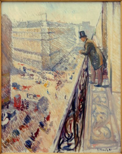 Rue Lafayette - Edvard Munch