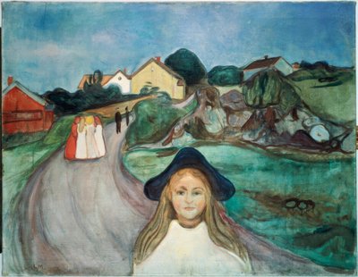 Rue à Asgardstrand - Edvard Munch
