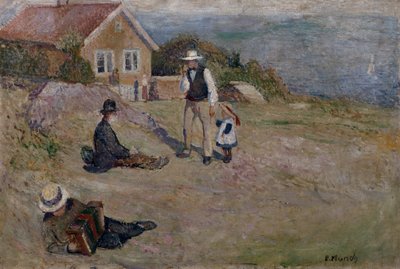 Journée ensoleillée à Åsgårdstrand - Edvard Munch