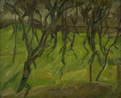 Arbres sur le rempart de Christianshavn - Edvard Weie