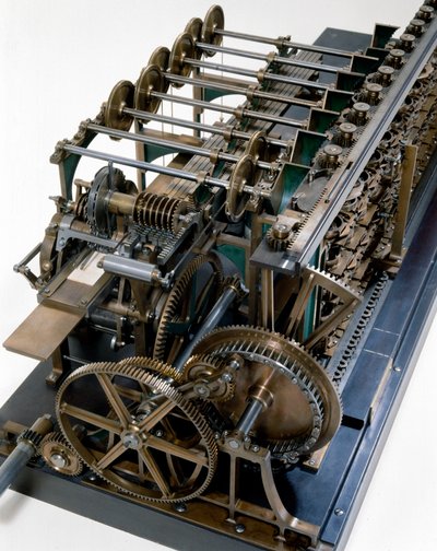 Détail de la machine à différence de Scheutz n° 3 - Edvard and Scheutz Per Georg  Scheutz