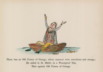 Il y avait une vieille personne de Grange, dont les manières étaient scroobieuses et étranges - Edward (after) Lear