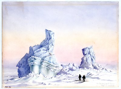 Un iceberg au large du Cap Evans, 1er-11 septembre 1911 - Edward Adrian Wilson