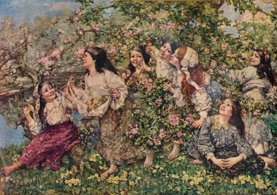 Un Rondeau de printemps, 1910-1935 - Edward Atkinson Hornel