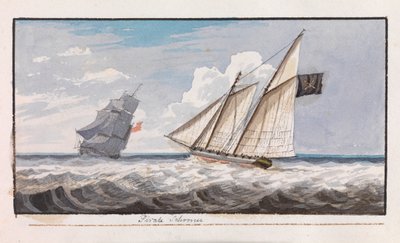 Goélette pirate, c.1805 - Edward Bamfylde Eagles