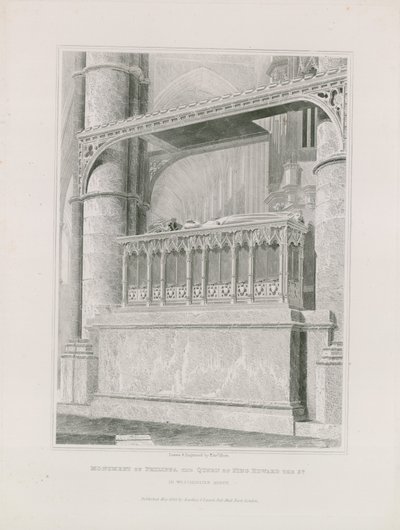 Monument de la reine Philippa - Edward Blore