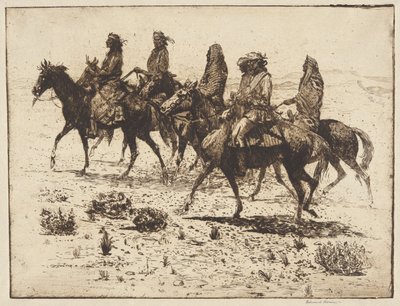 Navajos - Edward Borein