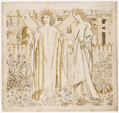 La Légende des femmes vertueuses de Chaucer - Amour et Alceste - Edward Burne-Jones