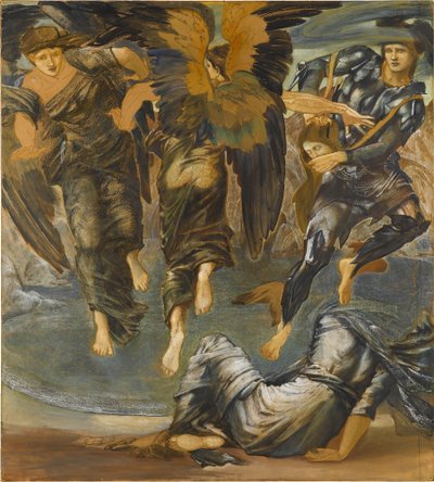La mort de Méduse - Edward Burne-Jones