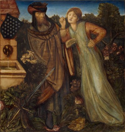 Le roi Marc et la belle Iseult - Edward Burne-Jones