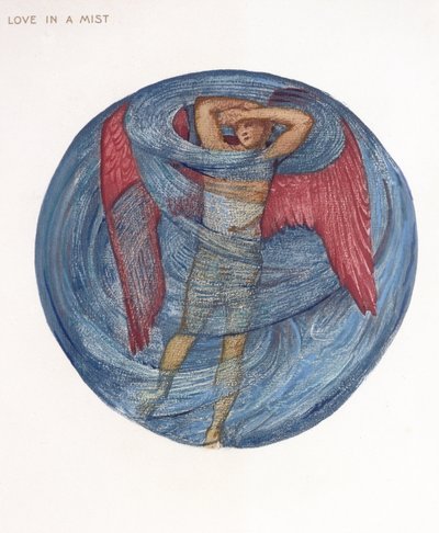 Le Livre des Fleurs : I. Amour en brouillard, 1905 - Edward Burne Jones