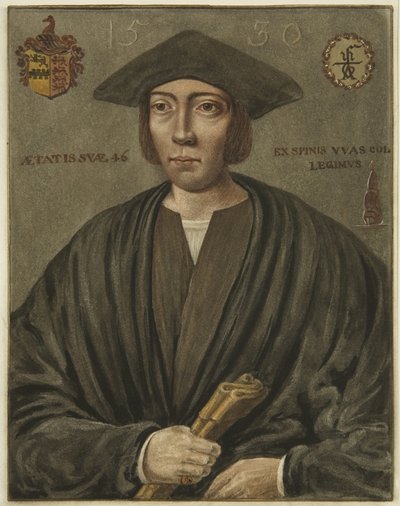 Portrait de Nicholas Thorne, école de grammaire, Unity Street - Edward Cashin