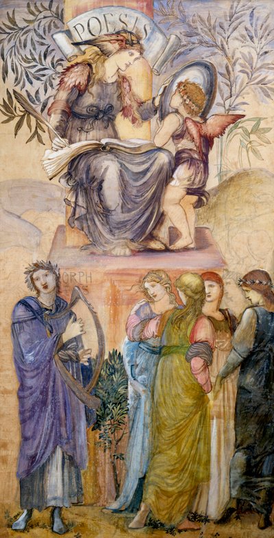 Poésie allégorie - Edward Coley Burne-Jones