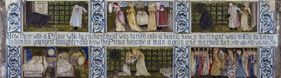 La Belle et la Bête, Morris, Marshall, Faulkner & Co., c.1867 - Edward Burne Jones