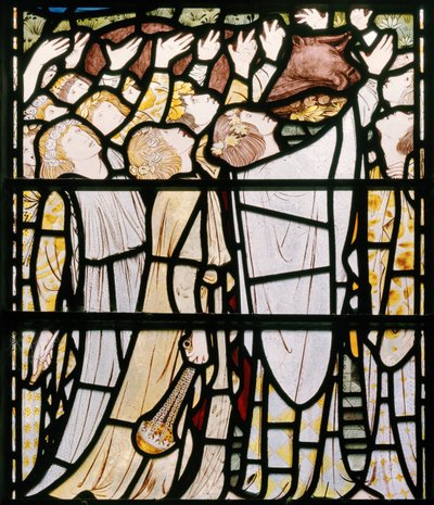 Élie et les prêtres de Baal (détail) - Edward Burne Jones