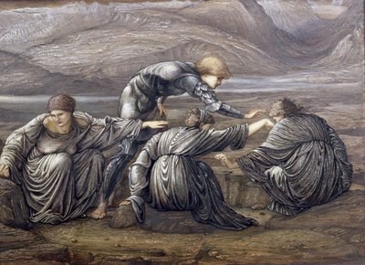 Étude pour Persée et les Grées, 1880 - Edward Burne Jones