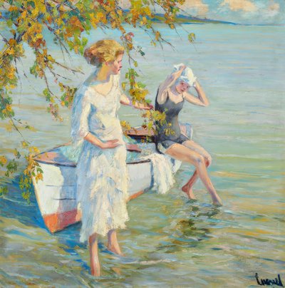 "Sur le lieu de baignade" - Edward Cucuel