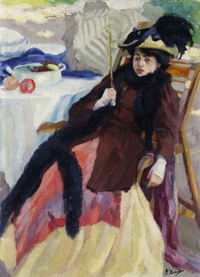 Dame à l