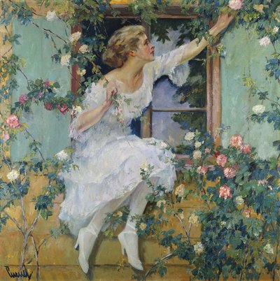 Roses sauvages - Edward Cucuel