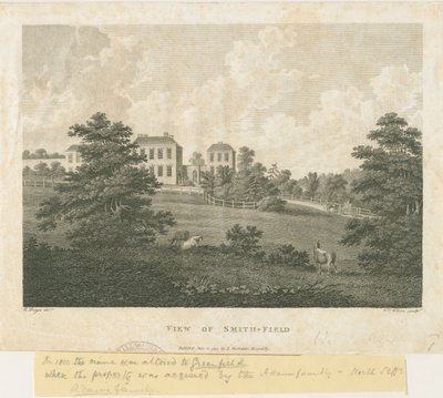 Wolstanton - Vue de Smith-Field - Edward Dayes