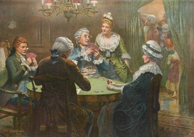 Une fête de Whist de Noël - avec des jeux de saison pour les jeunes générations - Edward Frederick Brewtnall