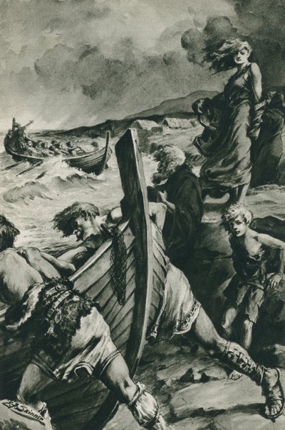 Les Vikings qui ont navigué depuis les fjords de Norvège et ont découvert l