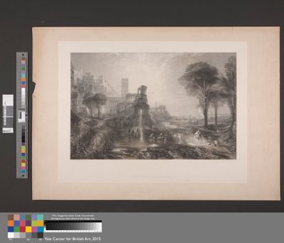 Palais et pont de Caligula - Edward Goodall