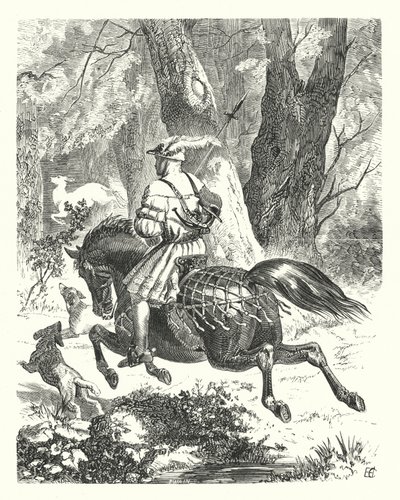 Une vieille ballade réécrite - Edward Henry (after) Corbould