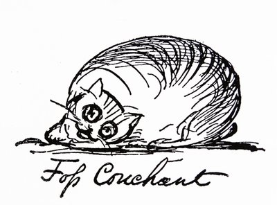 Un personnage de chat (dessin) - Edward Lear