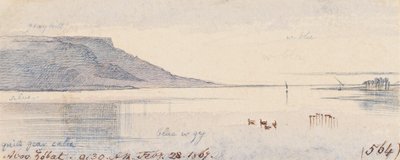 Aboo Zobat ; 9 h 30, le 28 février 1867 (564) - Edward Lear