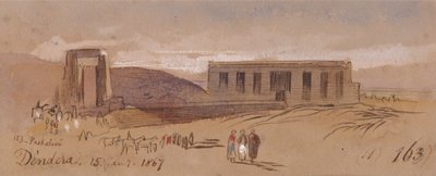 Dendera - Edward Lear