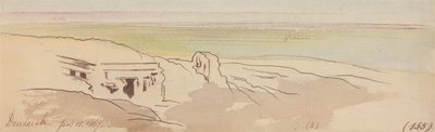 Dendera, 15 janvier 1867 (155) - Edward Lear