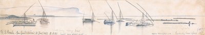 Gebel Sheikh Héritiers de Gau el Kebir - Edward Lear
