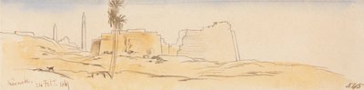 Karnak, 24 février 1867 (545) - Edward Lear