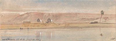 Près de Ekhmim - Edward Lear