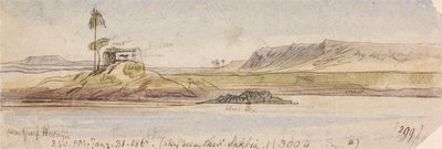 Près de Garf Hossayn, 15h40, 31 janvier 1867 (299) - Edward Lear