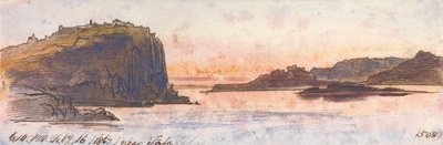 Près de Tafa, 18 h 10, 16 février 1867 (508) - Edward Lear