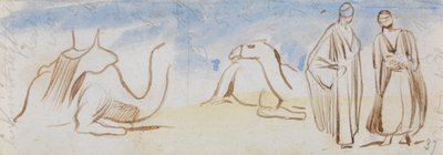 Études sur les chameaux et les hommes égyptiens - Edward Lear