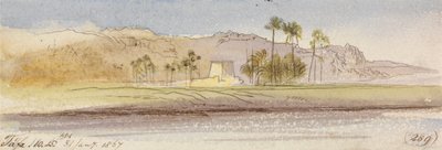 Tafa, 10 h 15, 31 janvier 1867 (289) - Edward Lear