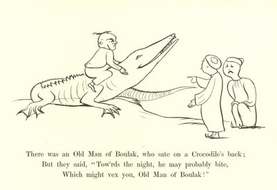 Il y avait un vieil homme de Boulak, qui s