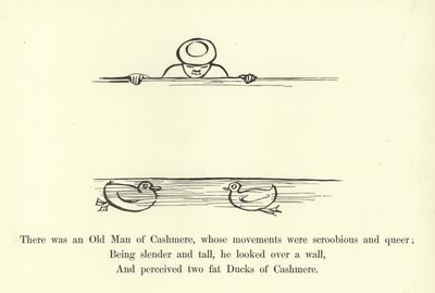 Il y avait un vieil homme de Cachemire, dont les mouvements étaient scroobious et étranges - Edward Lear