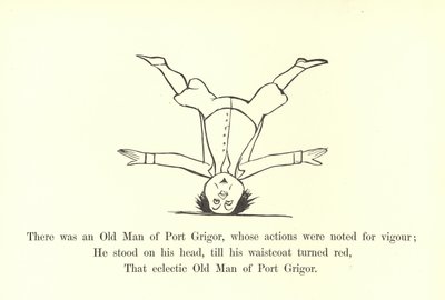 Il y avait un vieil homme de Port Grigor, dont les actions étaient remarquables pour leur vigueur - Edward Lear