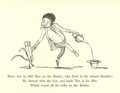 Il y avait un vieil homme à la frontière, qui vivait dans le plus grand désordre - Edward Lear