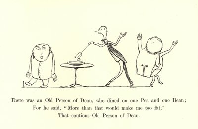 Il y avait une vieille personne de Dean, qui dînait d