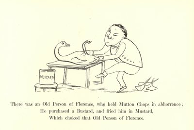 Il y avait un vieux de Florence, qui détestait les côtelettes de mouton - Edward Lear