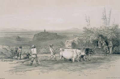Roiate, une ville près de Subiaco - Edward Lear
